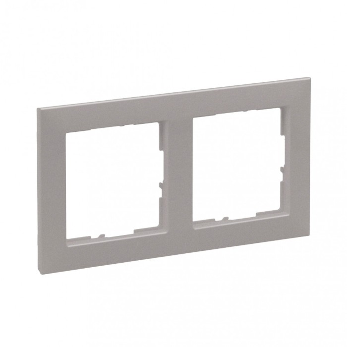 Rama ornament 2 posturi Legrand Suno sampanie 721592