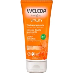 Crema de Dus, Weleda, Vitality, Efect Revitalizant, cu Catina, 200ml