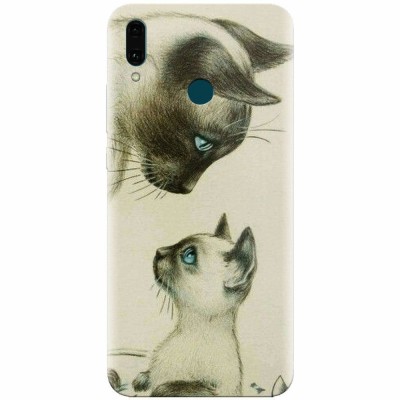 Husa silicon pentru Huawei Y9 2019, Little Cat foto