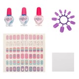 Set de joaca Shopiens&reg; Studio Manichiura cu autocolante si oja, pentru fetite