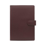 Agendă din piele Texas Bordo, 15 x 21 cm