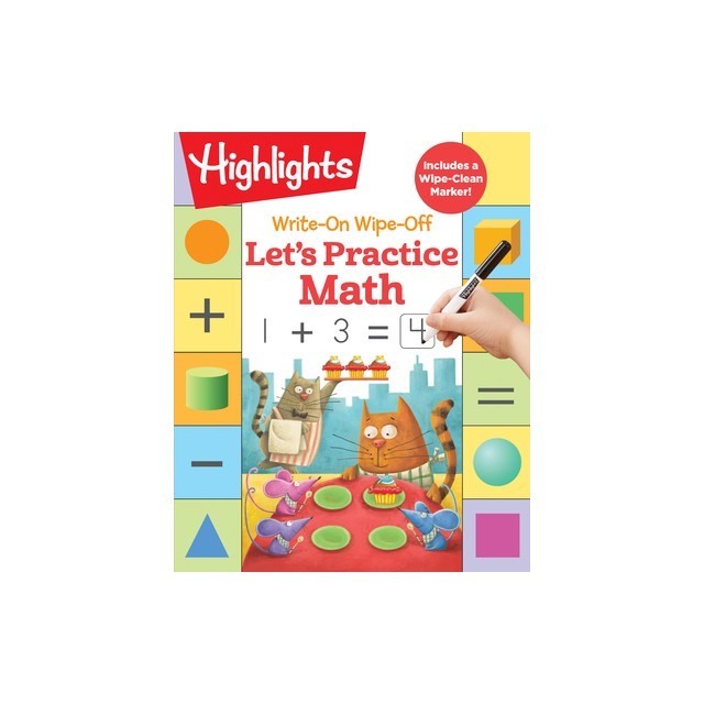 Write-On Wipe-Off Let's Practice Math