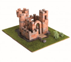 Set constructie din caramizi ceramice - Castel 222 piese foto