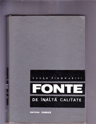 FONTE DE INALTA CALITATE foto