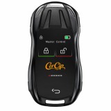 Cheie Auto Smart CerCip 828 Negru, Display LCD IPS Touchscreen, Activare Keyless Entry, 4 Butoane