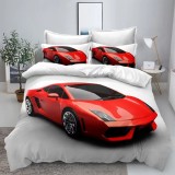 Cumpara ieftin Lenjerie de pat din Bumbac finet cu imprimeu 3D INN1001