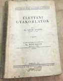 CRT9DE Carte veche Germana -Dr. Lissak Kalman - Elettani gyakorlatok (Debrecen, 1942) - Manual vechi medicina limba maghiara
