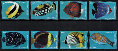 GRENADA GRENADINES 1997 - Pesti tropicali / serie MNH foto