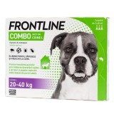Frontline Combo C&acirc;ine L (20-40 kg) &ndash; 3 pipete spot-on