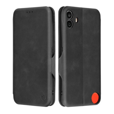 Husa 360&amp;Atilde;&amp;sbquo;&amp;Acirc;&amp;deg; Nothing CMF Phone 1 Techsuit Safe Wallet Plus, negru foto