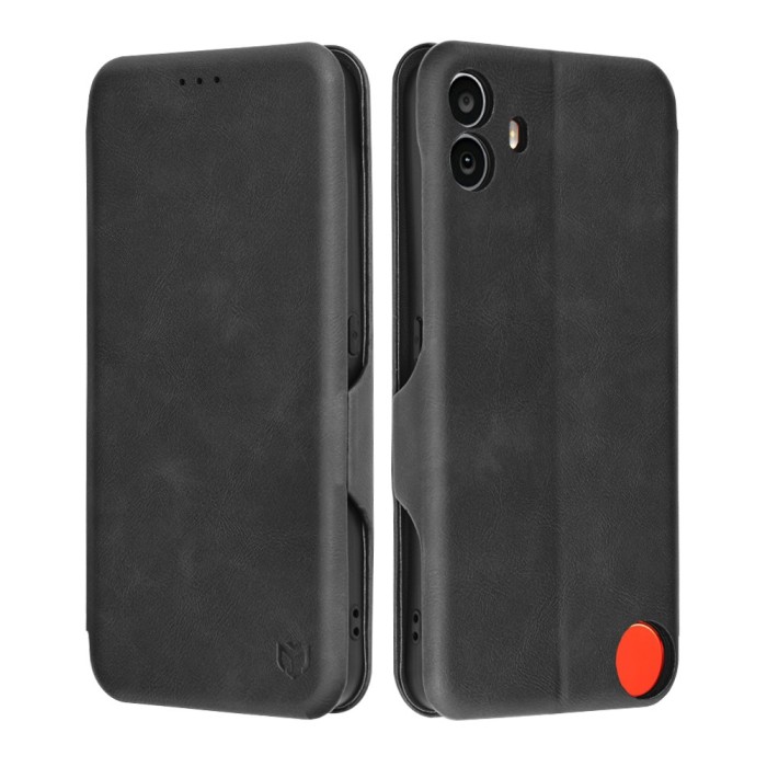 Husa 360&Atilde;&sbquo;&Acirc;&deg; Nothing CMF Phone 1 Techsuit Safe Wallet Plus, negru