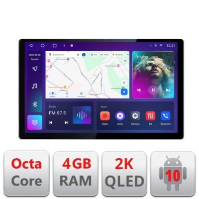 Navigatie dedicata Mercedes C 2001-2004 CLK G 2004-2006 N-171 Edonav ecran 13&amp;quot; 2K 8 si 128 Android Waze USB Navigatie 4G 360 Tosli CarStore Technology foto