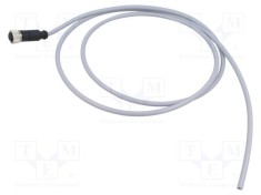 Conector HARTING M12 mufă mamă 4 pini drept cod A DeviceNet / CANopen cu cablu 1,5m PVC