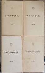 OPERE VOL.1-4 CARTEA NUNTII, POEZII, ENIGMA OTILIEI-GEORGE CALINESCU-249446