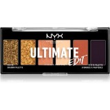 Cumpara ieftin NYX Professional Makeup Ultimate Edit Petite Shadow paletă cu farduri de ochi culoare 06 Utopia 6x1.2 g