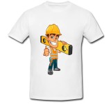 Cumpara ieftin Tricou &quot; Werken in de bouw &quot;