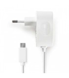 Alimentator retea - USB Type C 3A cablu fix alb NEDIS