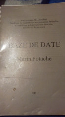 Baze de Date - Marin Fotache foto