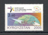 Kirgizstan.2005 Summitul societatii informationale MK.35, Nestampilat