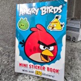 Angry birds, mini sticker book