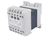 Transformator alimentare 100VA 230V AC 24V DIN șină