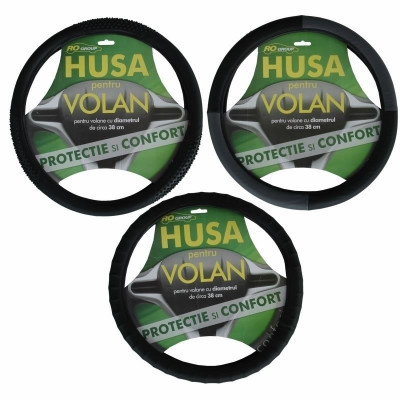 Husa volan Confort Ro Group, PVC foto