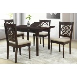 Set Masa Extensibila+ 4 Scaune Wood 5 900x900mm