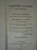 NOBILIAIRE UNIVERSEL DE FRANCE OU RECUIL GENERAL DES GENEALOGIES HISTORIQUES DES MAISONS NOBLES ..TOM 14, PARIS. 1818