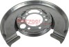 Protectie stropire,disc frana VW LT II bus (2DB, 2DE, 2DK) (1996 - 2006) METZGER 6115007