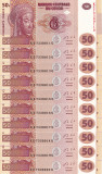 CONGO lot 10 buc. X 50 francs 2013 UNC!!!