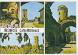 Bnk cp Targoviste - Curtea domneasca - necirculata, Printata, Dambovita