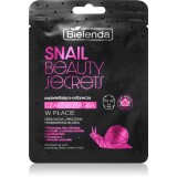 Bielenda Snail Beauty Secrets mască textilă nutritivă pentru ten obosit 1 buc