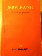 POEZII SI POEME - JEBELEANU foto