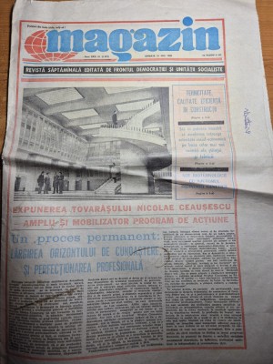 ziarul magazin 21 mai 1988-ateneul simbol foto