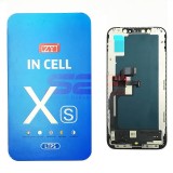 Display LCD Touchscreen cu Rama Apple iPhone XS, ZY INCELL, Negru