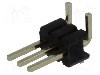 Conector 3 pini, seria {{Serie conector}}, pas pini 1.27mm, CONNFLY - DS1031-03-1*3P8BS311-3A