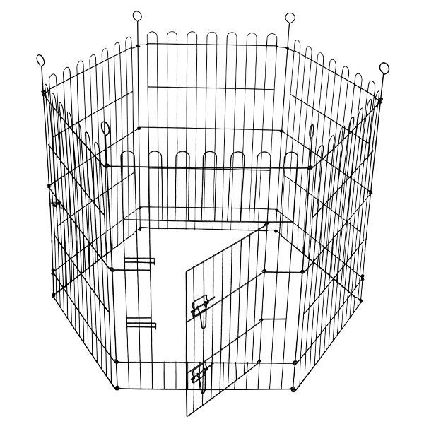 Grilaj Dog Park Black Lux 6-hexagonal, M - 61 x 76 cm