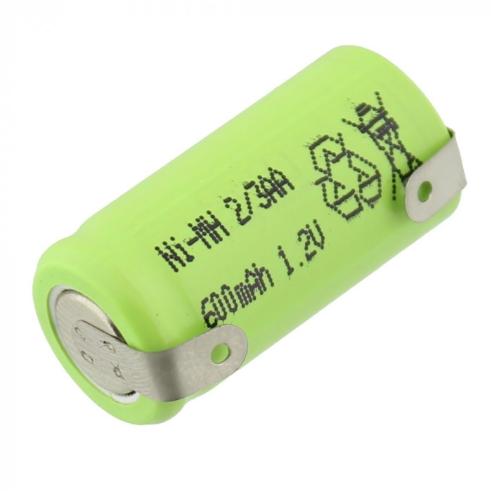 Acumulator 2/3AA, 1.2V, 600mAh, Ni-MH, JJJ, T113272