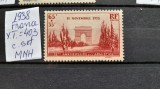 1938-Franta-YT403-MNH