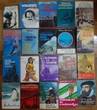 20 vol. calatori, calatorie, aventura (Robert Scott - Ultima expeditie, Antarctica, Kalimantan, Tropice, Antipod, Columb, Exploratori romani etc.)