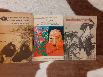 STOL DE PASARI ALBE/VUIETUL MUNTELUI/KYOTO/TARA ZAPEZILOR-YASUNARI KAWABATA foto