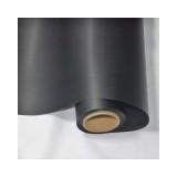 Folie auto PET Premium negru mat satinat anti-bule pentru caroserie 16m x 1.52m