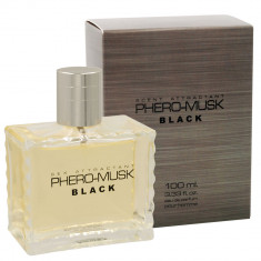 Parfum pentru bărbați pentru a atrage femeile Phero-Musk Black pentru bărbați, 100 ml