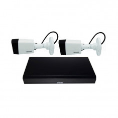 Kit 2 camere supraveghere 5MP HDCVI, IP67 + DVR 4 canale Pentabrid 5MP H.265 foto