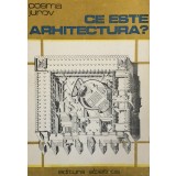 CE ESTE ARHITECTURA? - COSMA JUROV, 1989