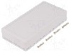 Carcasa ABS, 65mmx130mmx25mm, IP54, HAMMOND - 1599BGYBATCP