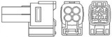 MAGNETI MARELLI 466016355029 Sonda Lambda