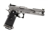 Replica pistol HX2231 Full Auto Metal GBB AW Custom Silver