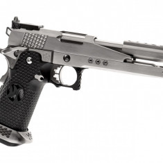 Replica pistol HX2231 Full Auto Metal GBB AW Custom Silver