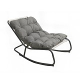 Zen grădină balansoar gri